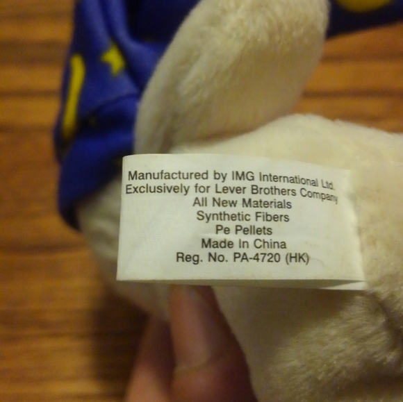 ✨ Vintage y2k 2001 Snuggle Bear 🐻 Plush Wizard - Picture 9 of 9